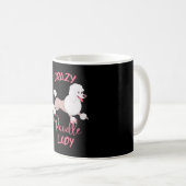 Mug Dingue Lady Drôle Chien Drôle Mama Femmes (Devant droit)