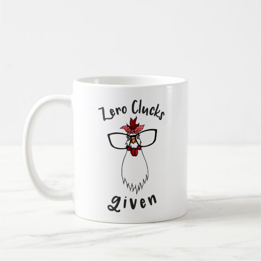 Mug Dingue Lady Poulet Antisocial Fermier Poulet De La (Gauche)