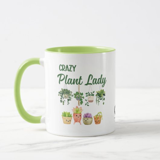 Mug Dingue plante (Gauche)