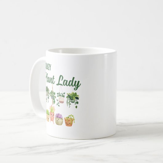 Mug Dingue plante (Devant gauche)