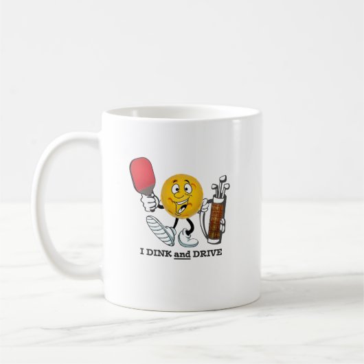 Mug Dink et commande (PIckleball/golf :) (Gauche)