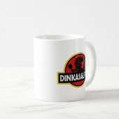 Mug Dinkasaurus de pickleball (Devant droit)