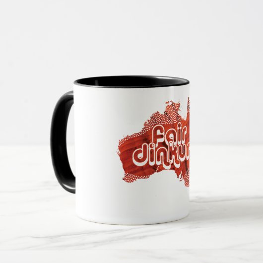 MUG DINKUM ÉQUITABLE D'AUSTRALIE (Devant gauche)