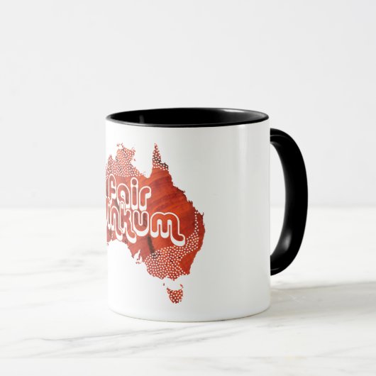 MUG DINKUM ÉQUITABLE D'AUSTRALIE (Devant droit)