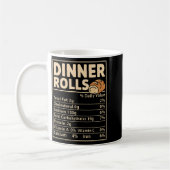 Mug Dinner Rolls Nutrition Facts Funny Bread Food Desi (Gauche)