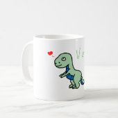 Mug Dino Dinosaure Végétal (Devant gauche)