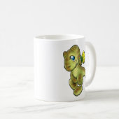 Mug Dino et fleur (Devant droit)