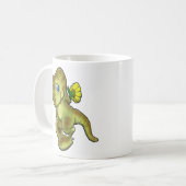 Mug Dino et fleur (Devant gauche)