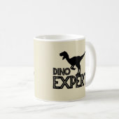 Mug Dino Expert - Amateurs de dinosaures (Devant droit)