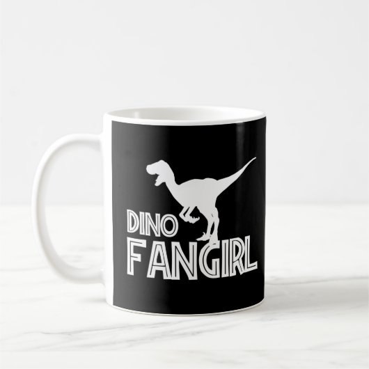 Mug Dino Fangirl - Dinosaur Lover (Gauche)