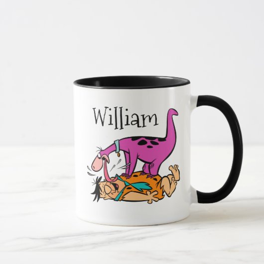 Mug Dino Licking Fred Flintstone (Droite)