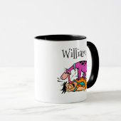 Mug Dino Licking Fred Flintstone (Devant droit)