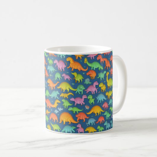Mug Dino mal-formes (Devant droit)