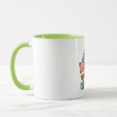 Mug Dino mignonne de glace mangeur (Gauche)