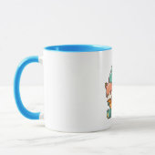 Mug Dino mignonne de glace mangeur (Gauche)