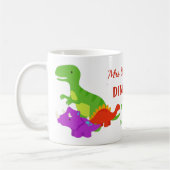Mug Dino-mite Dinosaur Appréciation de l'enseignant (Gauche)
