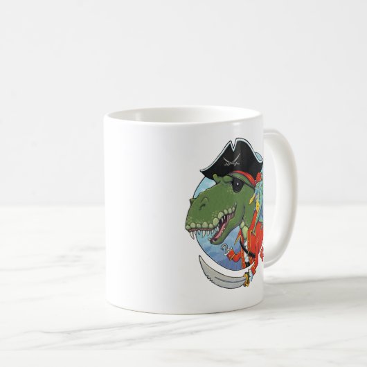 Mug Dino Pirate (Devant droit)