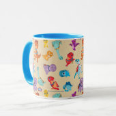Mug Dino Ranch | Un Motif d'aventure Dinosaur (Devant gauche)