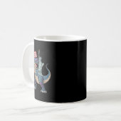 Mug Dino Statue De La Liberté 4 juillet Drôle Garçons  (Devant gauche)