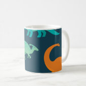 Mug Dinosaur Adventure : Papier peint de la crèche pou (Devant droit)