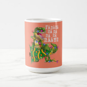 Mug Dinosaur Arbre de Noël Rex Hommes Garçons Enfants