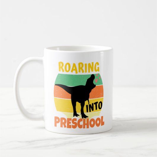 Mug DINOSAUR cool - ROARING DANS LE PRESCHOOL (Gauche)
