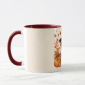 Mug Dinosaur de Thanksgiving mignon (Gauche)