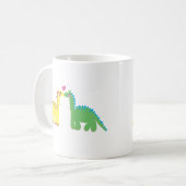 Mug DINOsaur et un GIRAFFE (Devant gauche)