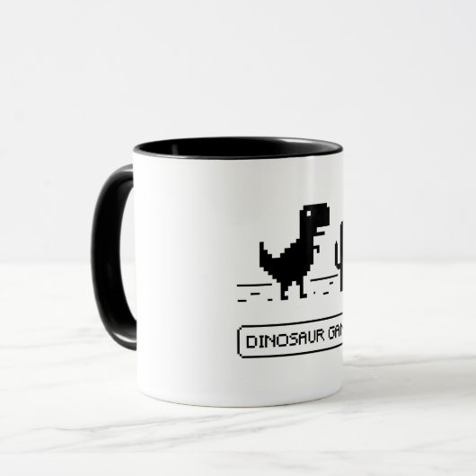 Mug Dinosaur Game. (Devant gauche)