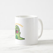 Mug Dinosaur Grooaagghh - Drôle Petit Dinosaur (Devant droit)