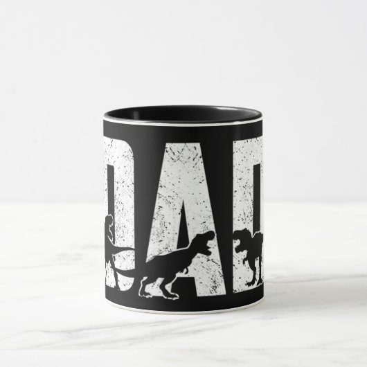 Mug Dinosaur PÈRE Noir (Centre)