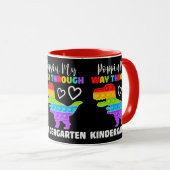 Mug Dinosaur Poppin My Way Through Kindergarten (Devant droit)