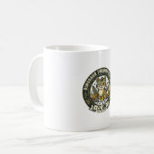 Mug Dinosaur Préhistorique Chat Chat Graphique Tee Art (Devant gauche)