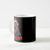 Mug Dinosaur T-rex Christmas Tree Dino Claus Pajamas X (Devant gauche)