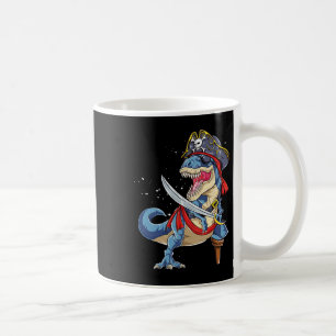 Mug Dinosaur T Rex Jolly roger pirate Cadeaux d'Hallow