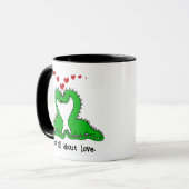 Mug Dinosaur Valentine Love (Devant gauche)