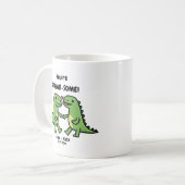 Mug Dinosaur valentines   (Devant gauche)