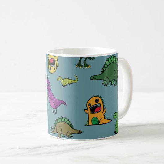 Mug Dinosaure (Devant droit)