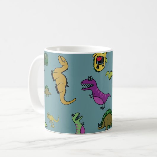 Mug Dinosaure (Devant gauche)