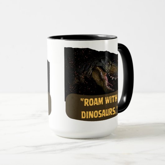 Mug dinosaure (Devant droit)