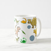Mug dinosaure (Devant droit)