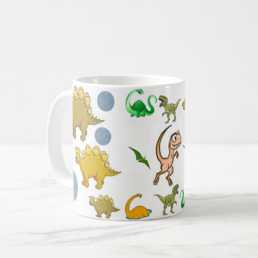 Mug dinosaure (Devant gauche)