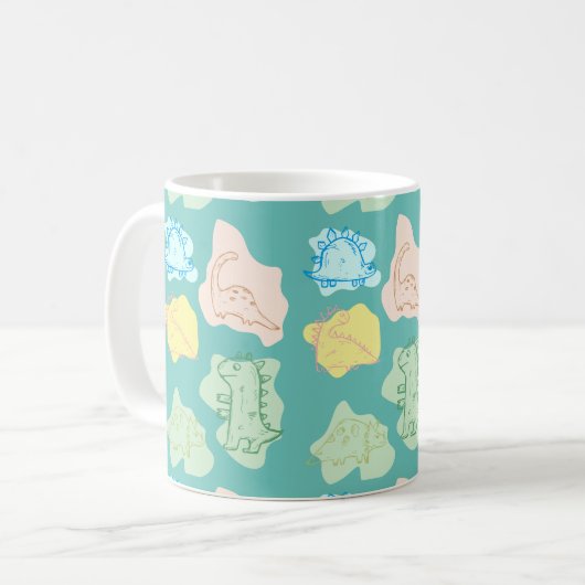 Mug dinosaure (Devant gauche)