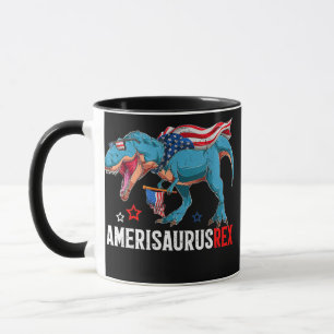 Mug Dinosaure 4 juillet Enfants Garçons Hommes Amerisa
