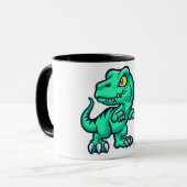 Mug dinosaure aux oeufs (Devant gauche)