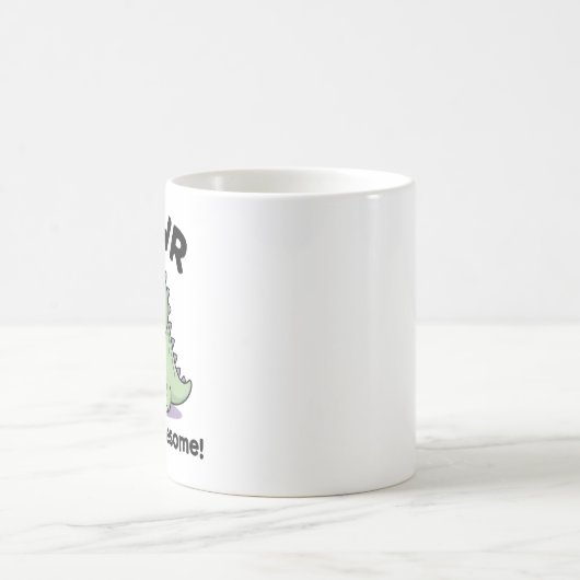 Mug Dinosaure Bébé mignon (Centre)