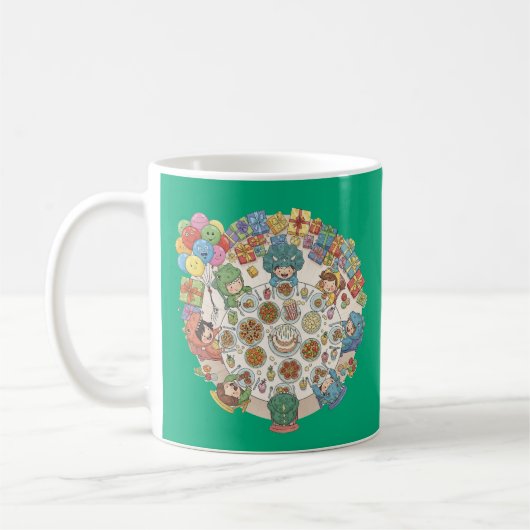 Mug Dinosaure Costume pour enfants (Gauche)
