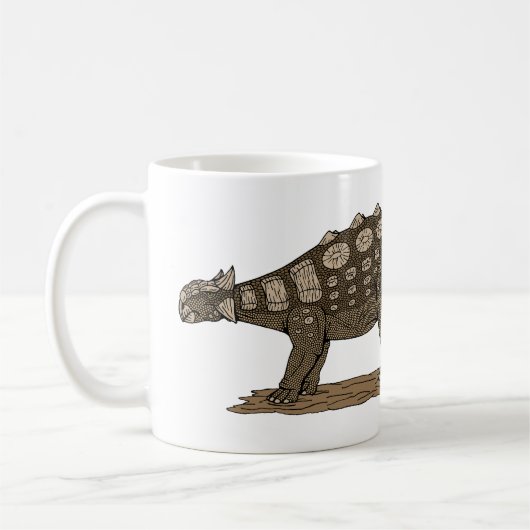 Mug Dinosaure crétacé (Gauche)