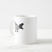 Mug Dinosaure Daddysaurus T-Rex (Devant gauche)