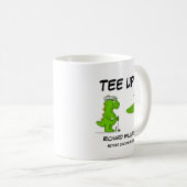 Mug Dinosaure de golf à la retraite (Devant droit)